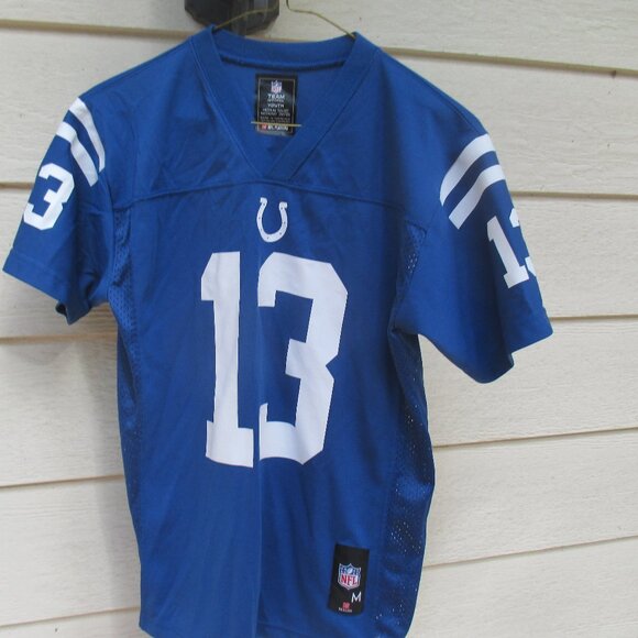 NFL Team Apparel NFL Indianapolis Colts T. Y. Hilton No. 13 YOUTH Jersey M 10/12 - Picture 1 of 6